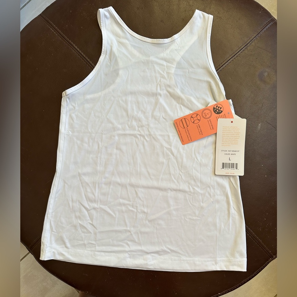 BOGO NWT Gottex  Women Racer BackTank White